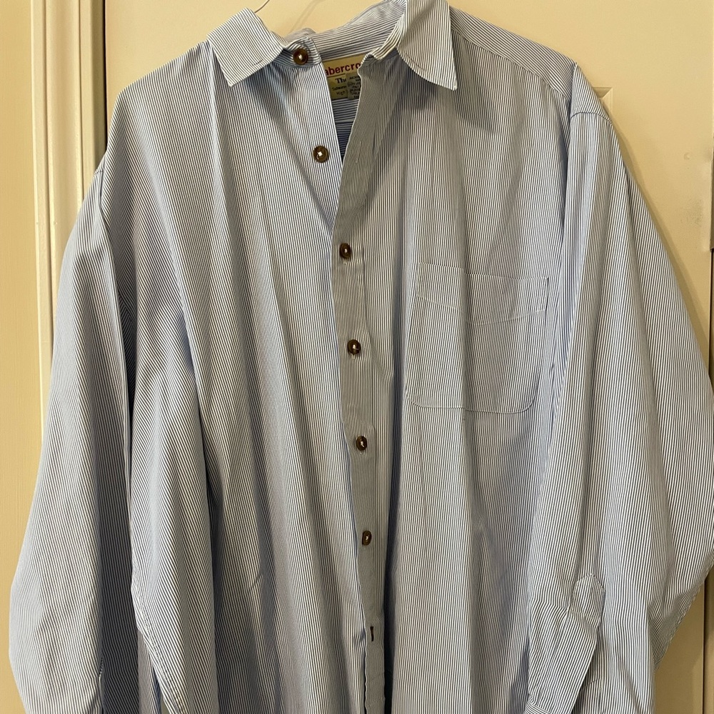 Abercrombie Men’s dress shirt size Large